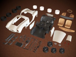 shelby 427 ac cobra Modelo de Impressão 3D
