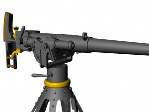 47-mm hotchkiss naval 3Dモデル