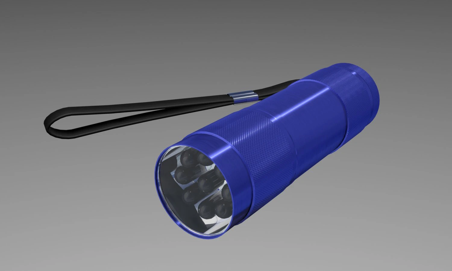 flash light 3D Model .c4d .max .obj .3ds .fbx .stl .blend