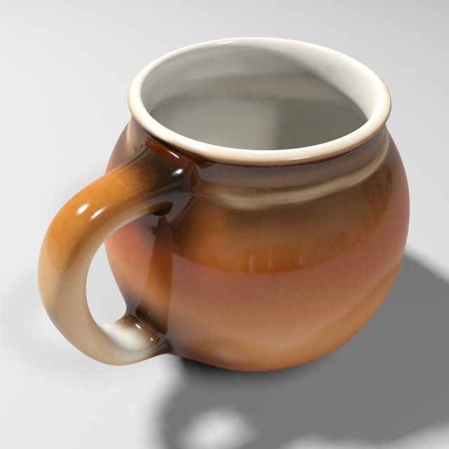 mug 3D Model .c4d .max .obj .3ds .fbx .stl .blend 