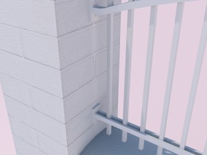 forging fence and gate Modello 3D