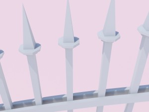 forging fence and gate Modello 3D