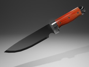 polished knife 3D Models