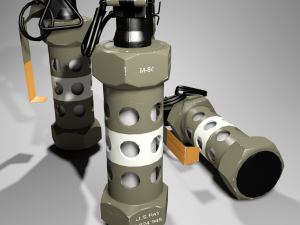 m84 stun grenade 3D-Modell