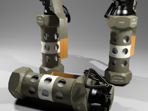 m84 stun grenade 3D-Modell
