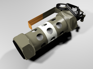 m84 stun grenade 3D-Modell
