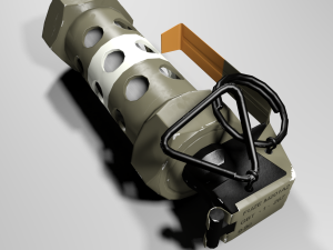 m84 stun grenade 3D-Modell