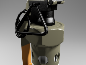m84 stun grenade 3D-Modell