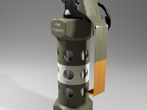 m84 stun grenade 3D-Modell