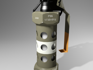 m84 stun grenade 3D-Modell
