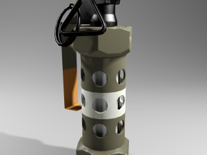 m84 stun grenade 3D-Modell
