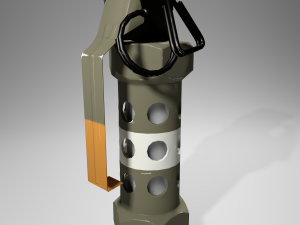 m84 stun grenade 3D-Modell