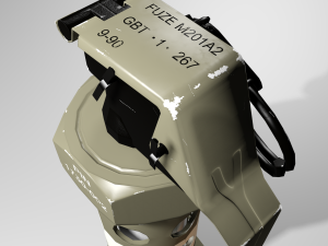 m84 stun grenade 3D-Modell