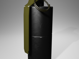 mk3a2 concussion offensive grenade 3D मॉडल