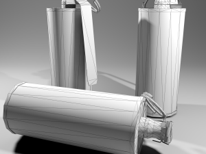 m18 smoke grenade 3D Model