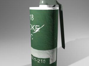 m18 smoke grenade 3D Model