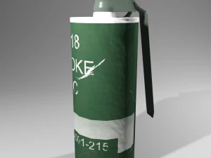 Granata fumogena m18 Modello 3D