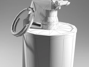 Granata fumogena m18 Modello 3D