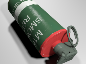 m18 smoke grenade 3D Model