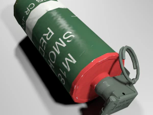 Granata fumogena m18 Modello 3D