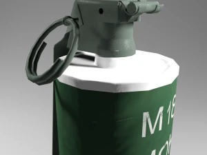 Granata fumogena m18 Modello 3D