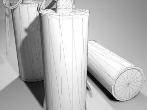 m18 smoke grenade 3D Model