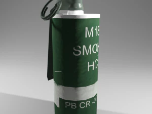 Granata fumogena m18 Modello 3D