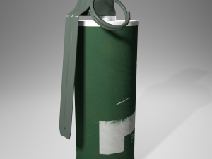 m18 smoke grenade 3D Model