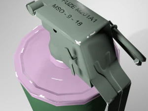 Granata fumogena m18 Modello 3D