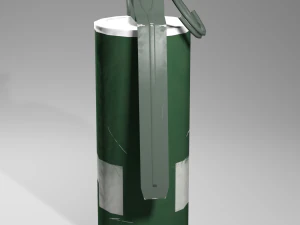 Granata fumogena m18 Modello 3D