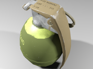 m26a1 grenade 3Dモデル