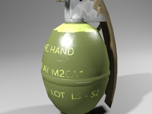 m26a1 grenade 3Dモデル
