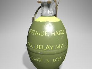 m26a1 grenade 3Dモデル