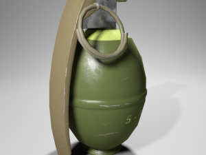 m26a1 grenade 3Dモデル