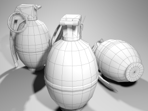m26a1 grenade 3Dモデル