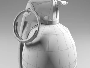 m26a1 grenade 3D Model