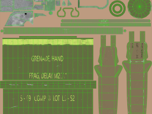 m26a1 grenade 3Dモデル