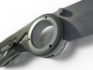 pocket gerber knife pbr 3D Model
