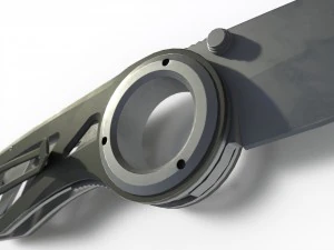 pocket gerber knife pbr 3D Model