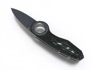 pocket gerber knife pbr 3D Model
