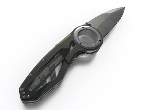 pocket gerber knife pbr 3D Model