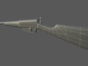 remington model 8 cal35 pbr 3D Model