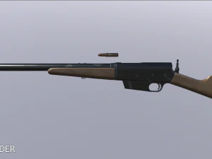 remington model 8 cal35 pbr 3D Model