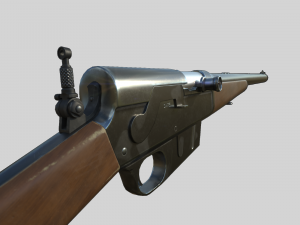 remington model 8 cal35 pbr 3D Model