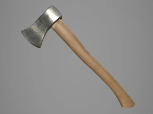 old axe pbr 3D Model