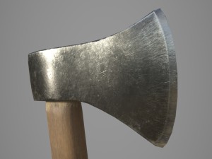 old axe pbr 3D Model