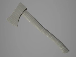 old axe pbr 3D Model