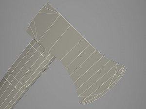 old axe pbr 3D Model