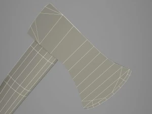 old axe pbr 3D Model