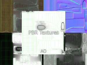 old axe pbr 3D Model